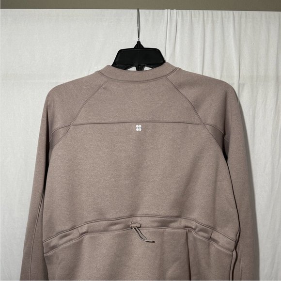 NWT Sweaty Betty [ Small ] Run Crew Neck Performance Sweatshirt Dusk Pink‎ #q423 - Picture 11 of 16